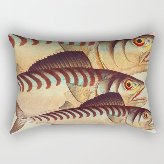 Fish Classic Designs 8 Rectangular Pillow