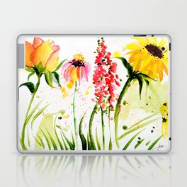 flower field Laptop & iPad Skin