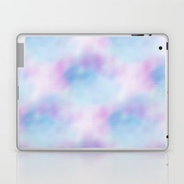 Pink Blue Iridescent Pattern Laptop Skin