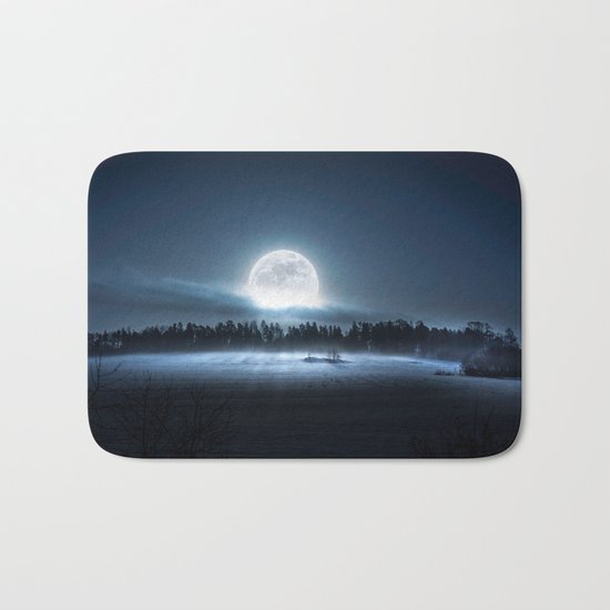 When the moon wakes up Bath Mat