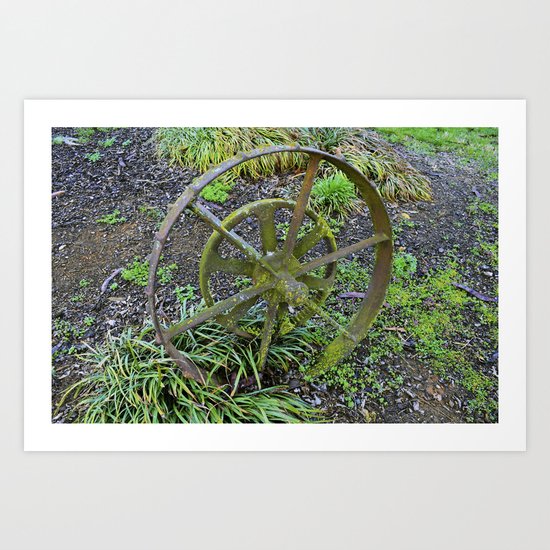 Wagon Wheel Art Print