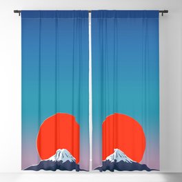 Mount Fuji  Blackout Curtain