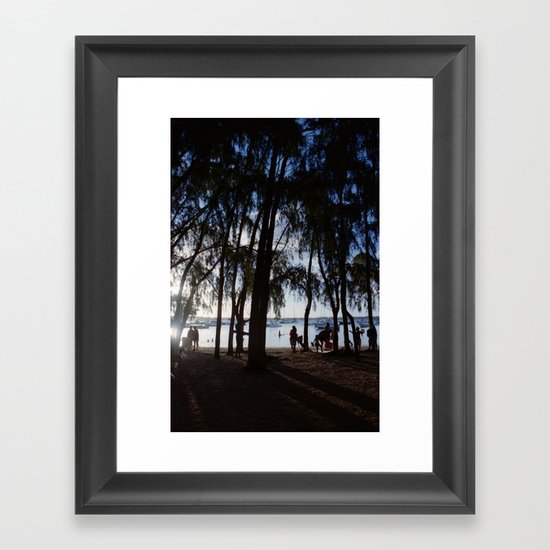 Last Ray of Sun Framed Art Print