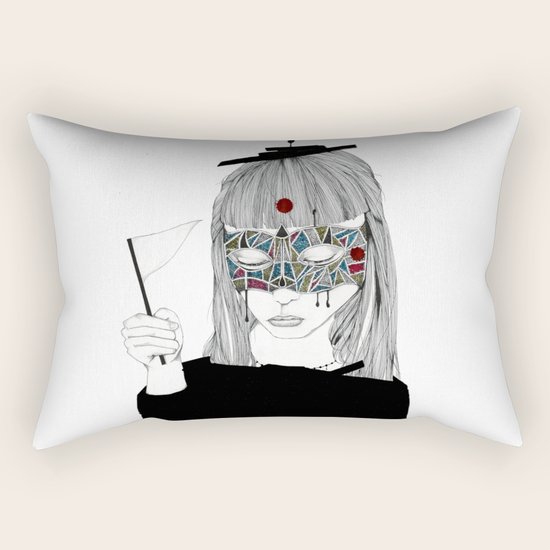 The End Rectangular Pillow