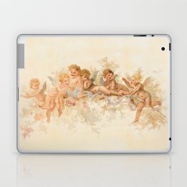 Cherubs Painting Gabriel von Max Laptop Skin