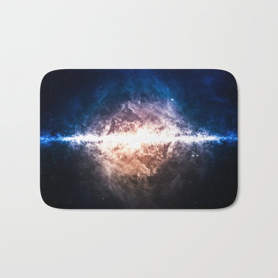 Star Field in Deep Space Bath Mat