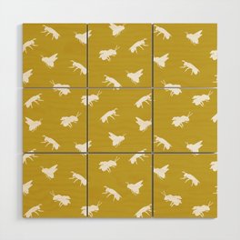 Apiary (Ripe Yellow) Wood Wall Art