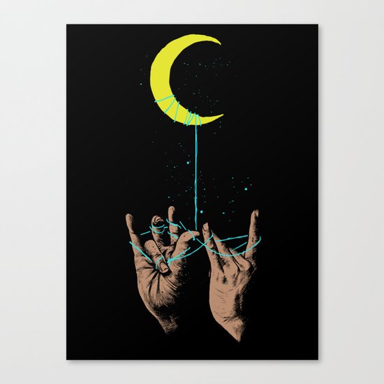 MOON Canvas Print