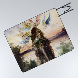 “The Sacred Elephant” by Gustave Moreau Picnic Blanket
