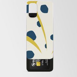 Spots patterned color leaves 10 Android Card Case
