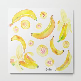 Bananas Metal Print