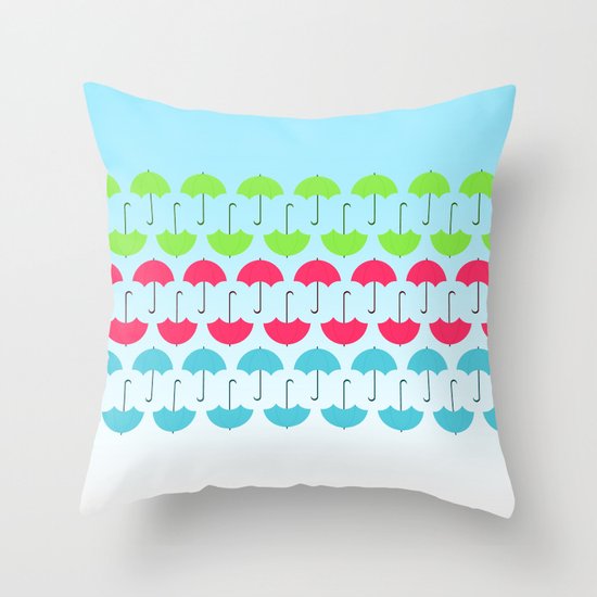 Umbrella Throw Pillow
