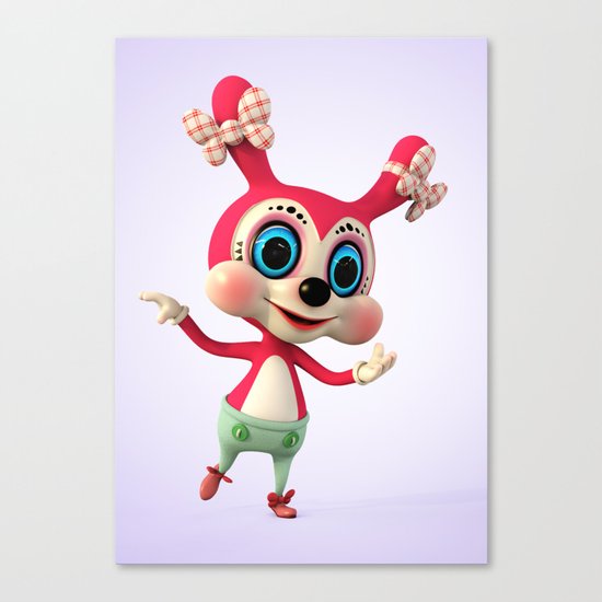 Bobolina Canvas Print