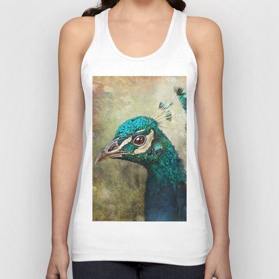 Peacock Unisex Tank Top