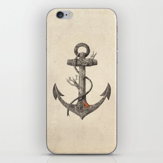 Lost at Sea - mono iPhone & iPod Skin