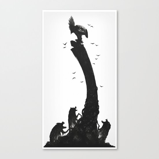 The Long Pursuit Canvas Print