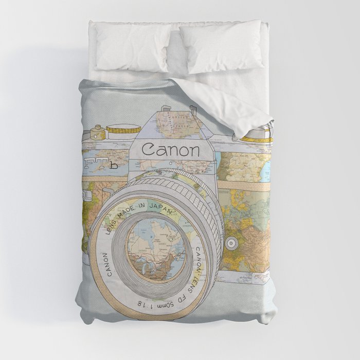 TRAVEL CAN0N Duvet Cover