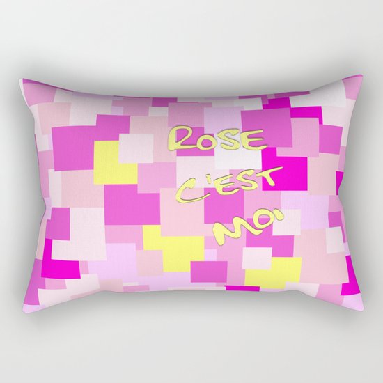 Pink is Me Rectangular Pillow