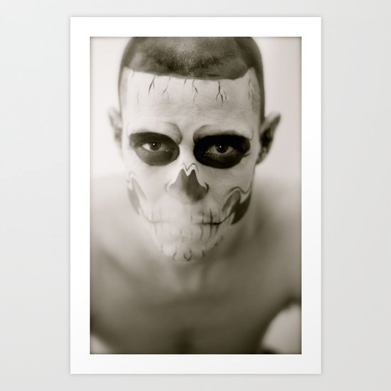 Fell In Love With Zombie Art Print