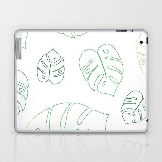 Monstera Leaf Laptop & iPad Skin
