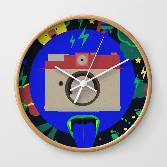 having too much fun to take pictures Wall Clock