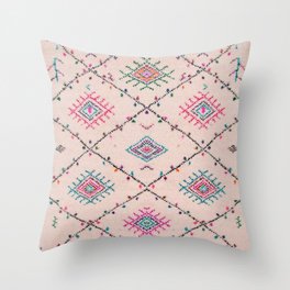 Bohemian Pattern Artwork Throw Pillow