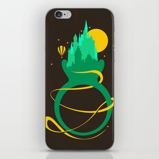 Emerald Ring iPhone & iPod Skin