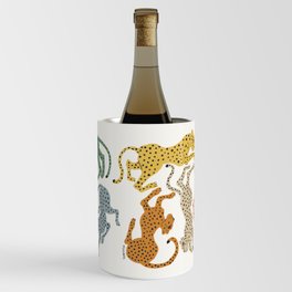 Rainbow Cheetah Wine Chiller