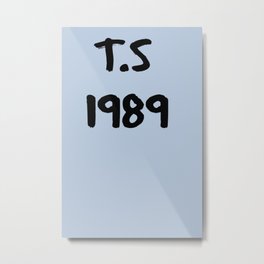 T.S 1989 IPhone Case Metal Print | Music 