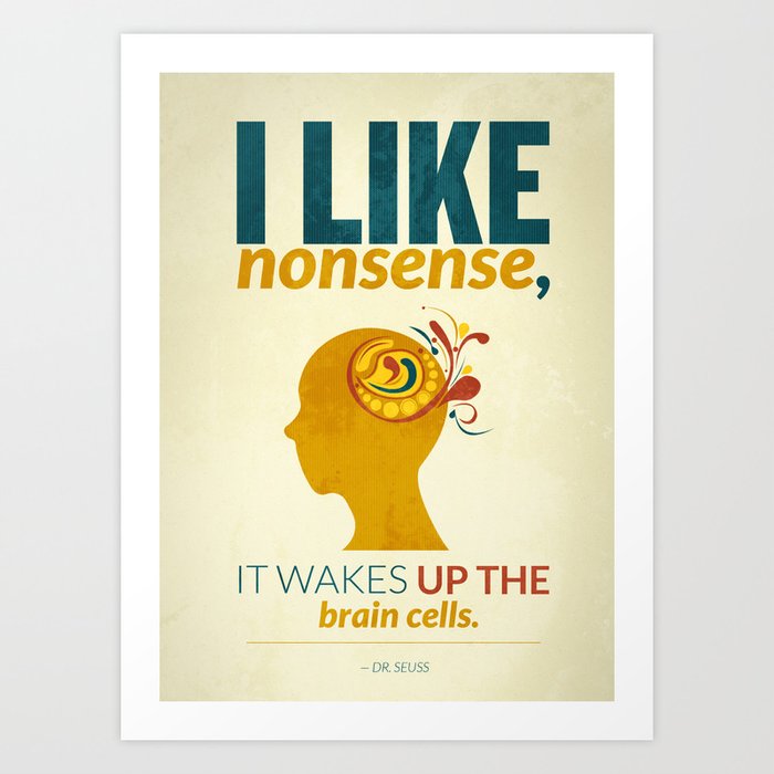 Dr Seuss Art Print By Kongoriver Society6