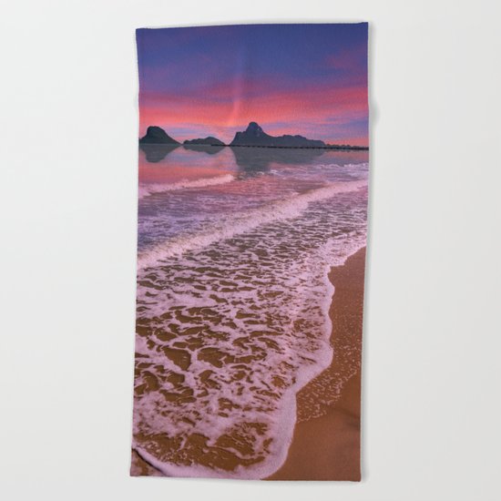 Sunset Thailand Beach Towel