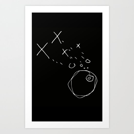 X--O Darkside Art Print
