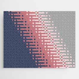 Blue, gray and pink background Jigsaw Puzzle