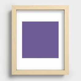 Ultra Violet Recessed Framed Print