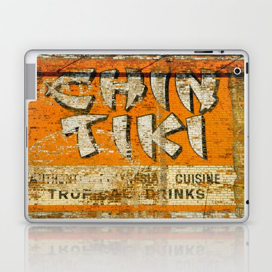 Chin Tiki Wall Laptop & iPad Skin