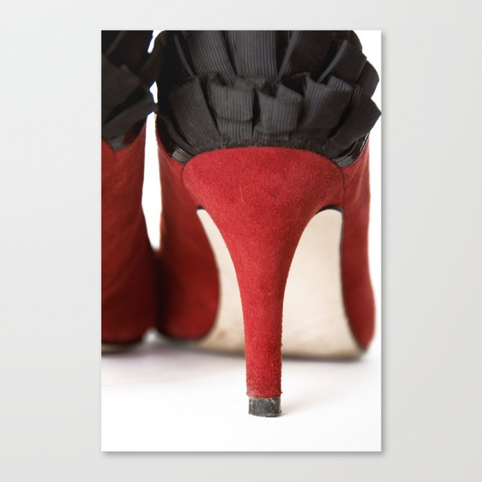 little Red Number Canvas Print