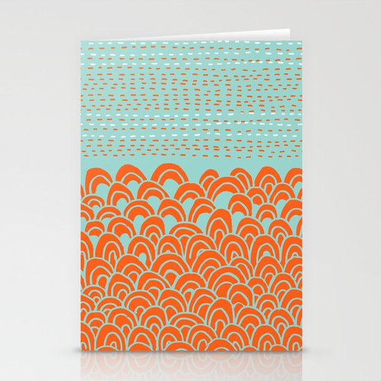 Infinite Wave Stationery Cards
