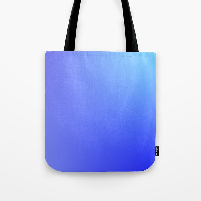 85  Blue Gradient 220506 Aura Ombre Valourine Digital Minimalist Art Tote Bag