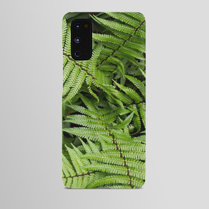 Wood Fern in a Pacific Northwest Washington Forest Android Case