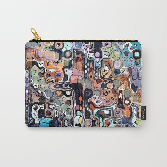 Abstract Digital Doodle 2 Carry-All Pouch