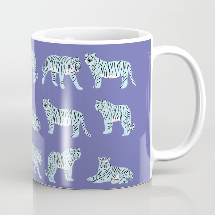 Year of the Tiger in Very Peri Coffee Mug
