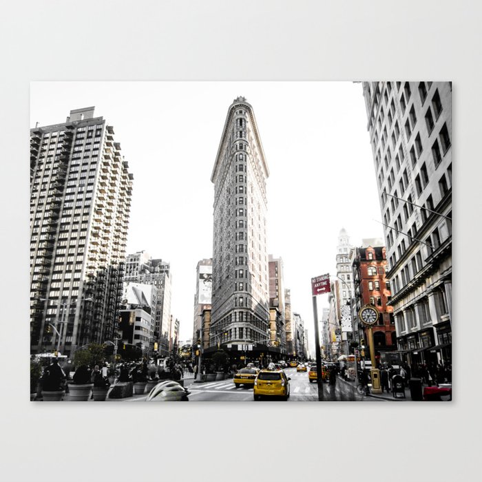 Desaturated New York Canvas Print