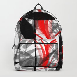 red black grey silver white bamboo abstract digital painting Backpack | Black And White, Abstracto, Pintura, Digital, Nature, Painting, Watercolor, Pattern, Grey, Silver 