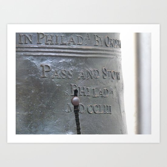 Liberty Bell Philadelphia Art Print