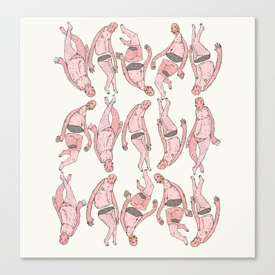 grey Canvas Print