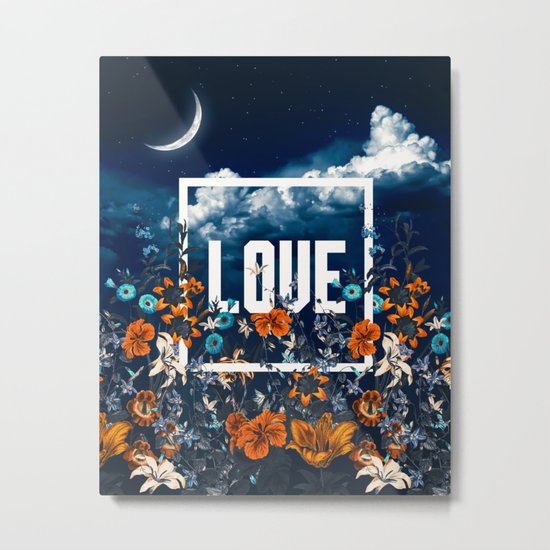 LOVE Metal Print