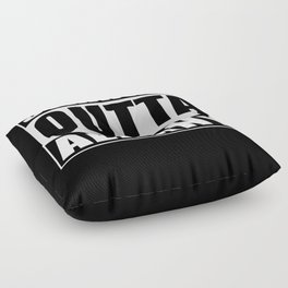 Straight Outta Albany Floor Pillow