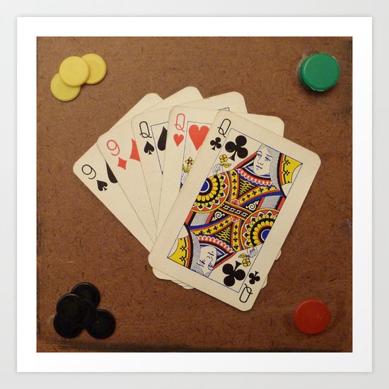 Full de Damas Art Print