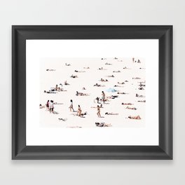 BONDI BEACH BUMS Framed Art Print