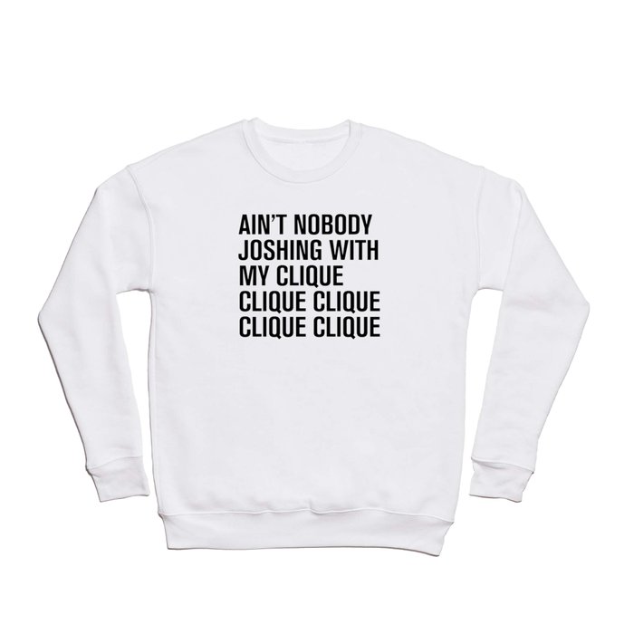 HIP HOPOLITELY // Clique Crewneck Sweatshirt
